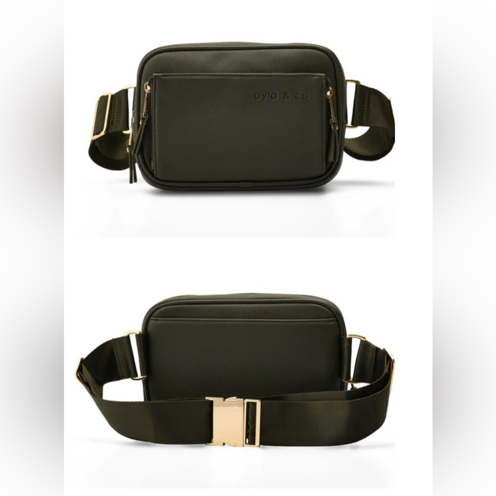 Ayla & Co Military Green Belt Bag/Crossbody